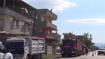 GAZİANTEP - Binanın çatı katında çıkan yangın söndürüldü