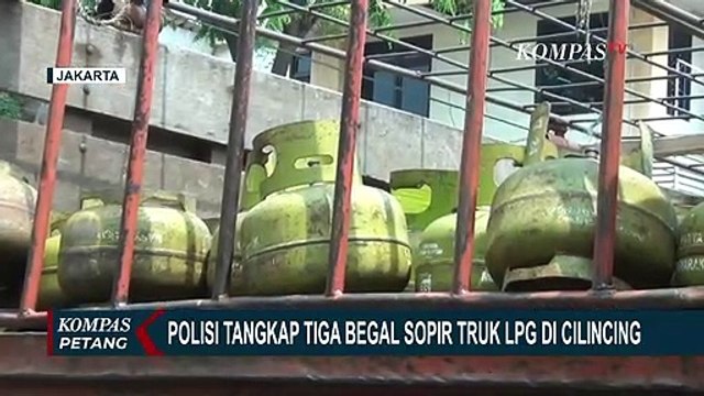 Sopir Truk Gas Elpiji Dibegal di Cilincing, 3 Pelaku Diamankan Polisi!