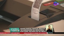 Unang partial official results sa canvassing ng senatorial elections, inilabas na ng NBOC | SONA