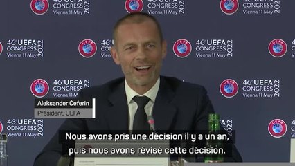 Ligue des champions - Čeferin : "Les négociations ont été longues"