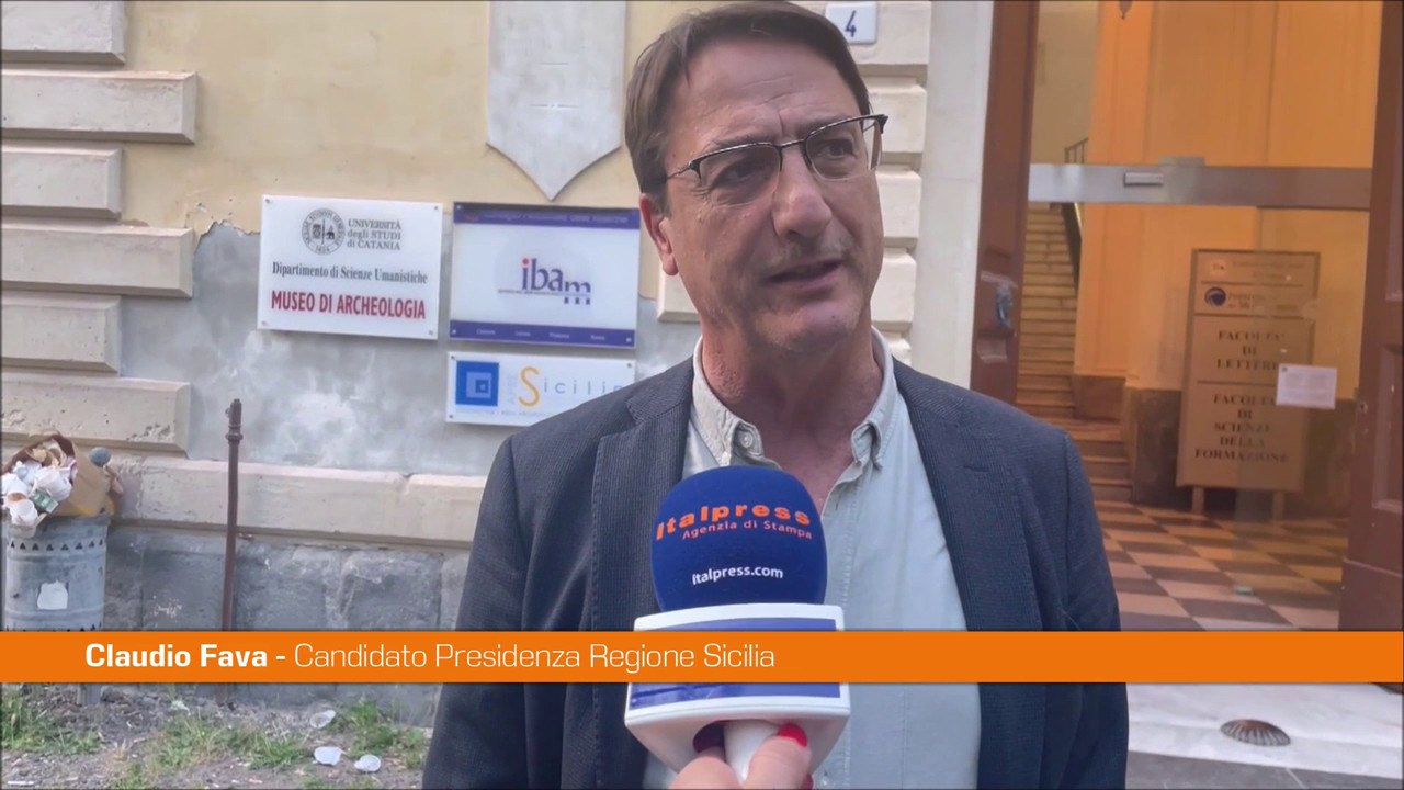 Elezioni regionali in Sicilia, Fava scende in c...