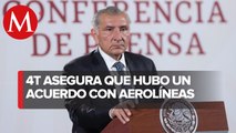 Gobierno niega decreto para obligar a aerolíneas a volar en aeropuerto Felipe Ángeles