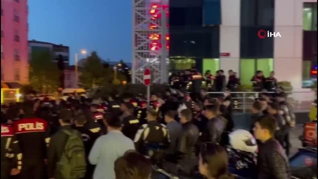 Son dakika haber | Sultanbeyli'de şehit olan polisin cenazesi Adli Tıp Kurumu'na sevk edildi