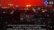 En Chine, un ciel rouge sang choquant fait craindre le pire aux habitants