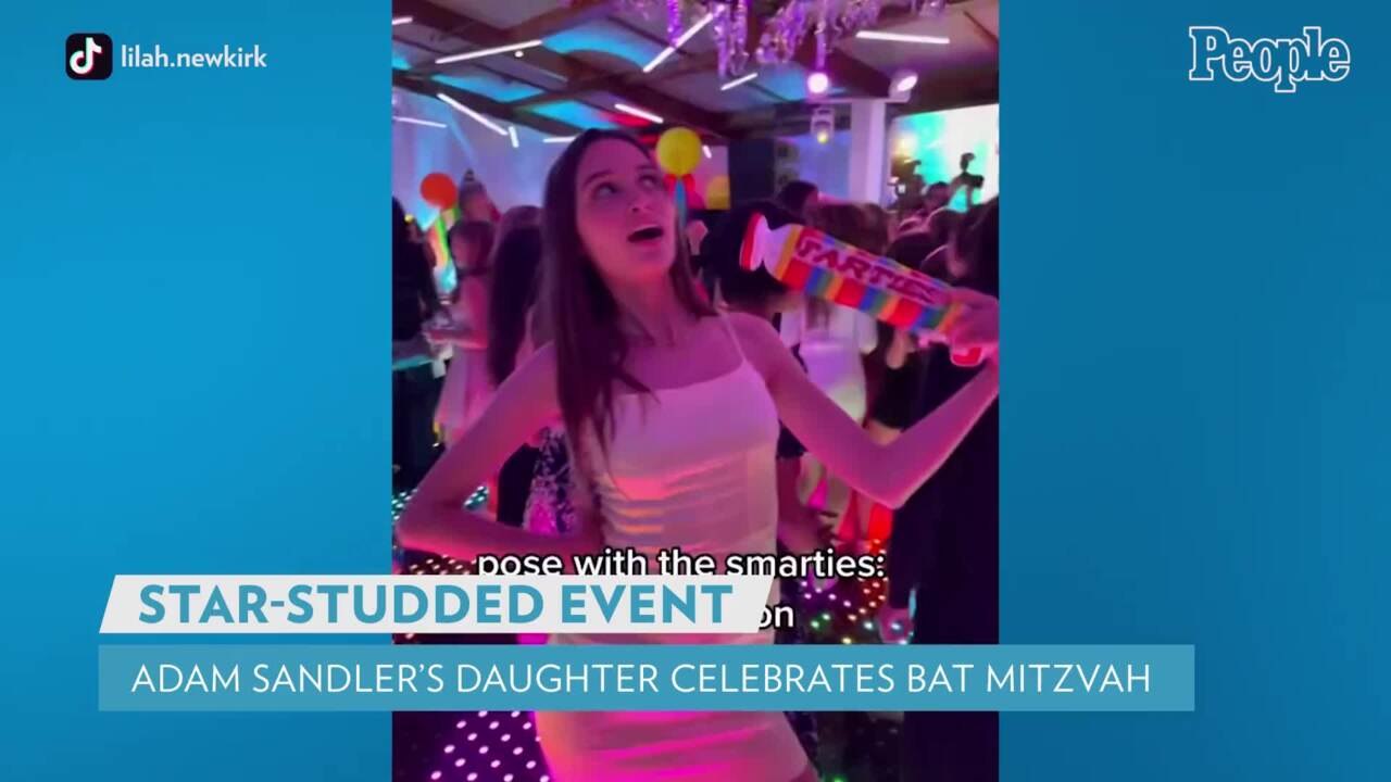 Jennifer Aniston, Taylor Lautner and More Attend Bat Mitzvah for Adam Sandler's Daughter Sunny