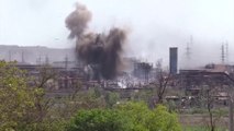 صور تظهر الدمار الهائل الذي لحق بمباني مدينة ماريوبول الأوكرانية