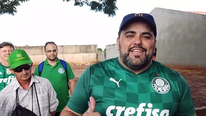 Torcedores da região vão a Londrina assistir o Palmeiras