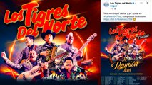Los Tigres del Norte anuncian concierto en Nicaragua