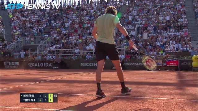 Tsitsipas prevails over Dimitrov once more