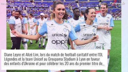 Download Video: Tony Parker et Alizé Lim, très copine avec Diane Leyre : soirée de gala à Lyon pour le 'Match des Héros'