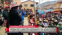 Cochabamba: Cambian los policías de Independencia tras pedido de los pobladores que exigen justicia por la muerte de un agricultor