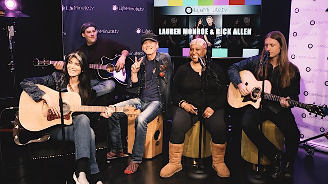 Singer, Songwriter Lauren Monroe, and Her Husband Legendary Def Leppard Drummer Rick Allen, Talk Music, Healing, and Giving Back