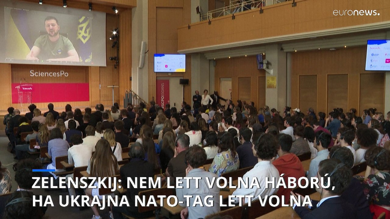 Zelenszkij: Ha a NATO felvette volna Ukrajnát a tagjai közé, a háború megelőzhető lett volna