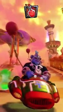 Blue Baron Velo Skin - Crash Team Racing Nitro-Fueled (Nintendo Switch) #shorts