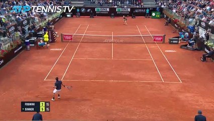 Rome - Sinner remporte le derby italien