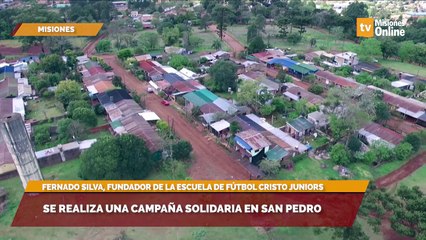 Se realiza una campaña solidaria en San Pedro