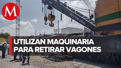 La población no se vio en riesgo por descarrilamiento de tren en Ecatepec