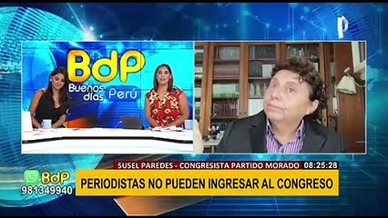 Susel Paredes: “Hay bancadas que reciben órdenes en el pleno”