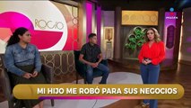 'Mi hijo me robó dinero para dárselo a su novia'