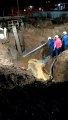 Trabalhador é soterrado por concreto durante obra no Oeste de SC