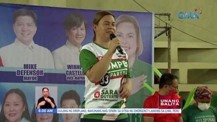 下载视频: VP frontrunner Sara Duterte, itatalagang DepEd secretary | UB