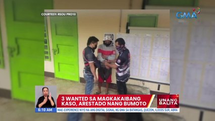 3 wanted sa magkakaibang kaso, arestado nang bumoto | UB