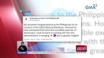 Iba't ibang bansa, nagpaabot ng pagbati kasunod ng Eleksyon 2022 | UB