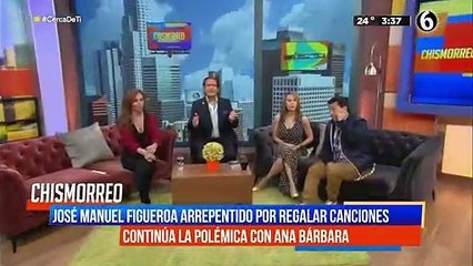 Continúa la polémica; José Manuel Figueroa arrepentido de regalar sus canciones