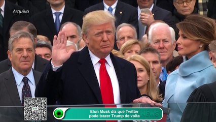 Elon Musk diz que Twitter pode trazer Trump de volta
