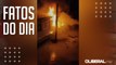 Lancha de transporte intermunicipal pega fogo em Ponta de Pedras, no Marajó