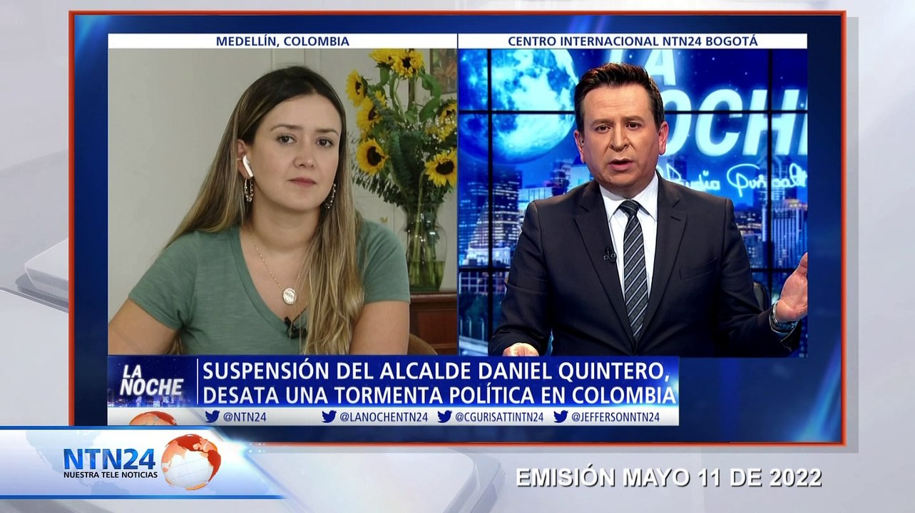 ¿Qué impacto tendrá la suspensión temporal del alcalde de Medellín, Daniel Quintero en la campaña electoral en Colombia?