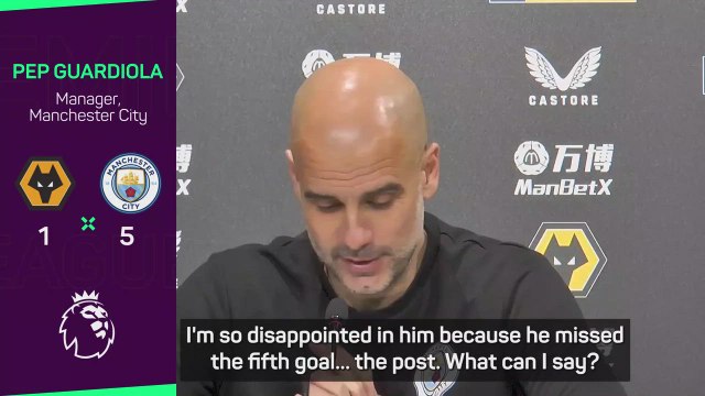 Guardiola delighted with 'beyond perfect' De Bruyne as he scores four v Wolves