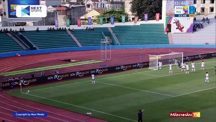 Myanmar vs Philippines  Dàn sao 2 đội liên tiếp nổ súng  Rượt đuổi 5 bàn không tưởng