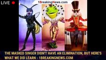 The Masked Singer Didn't Have an Elimination, But Here's What We Did Learn - 1breakingnews.com
