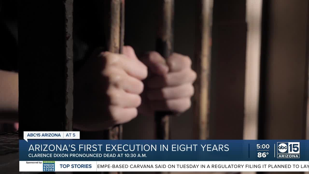 Clarence Dixon executed for 1978 murder, marking first Arizona execution since 2014