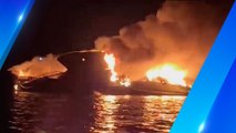 Embarcación se incendia y hunde en el archipiélago de Galápagos