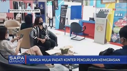 Warga Mulai Padati Konter Pengurusan Keimigrasian