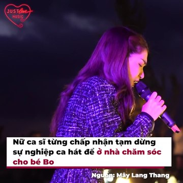 Khoảnh khắc đáng yêu khi Hòa Minzy được con trai hộ tống đi diễn | Điện Ảnh Net