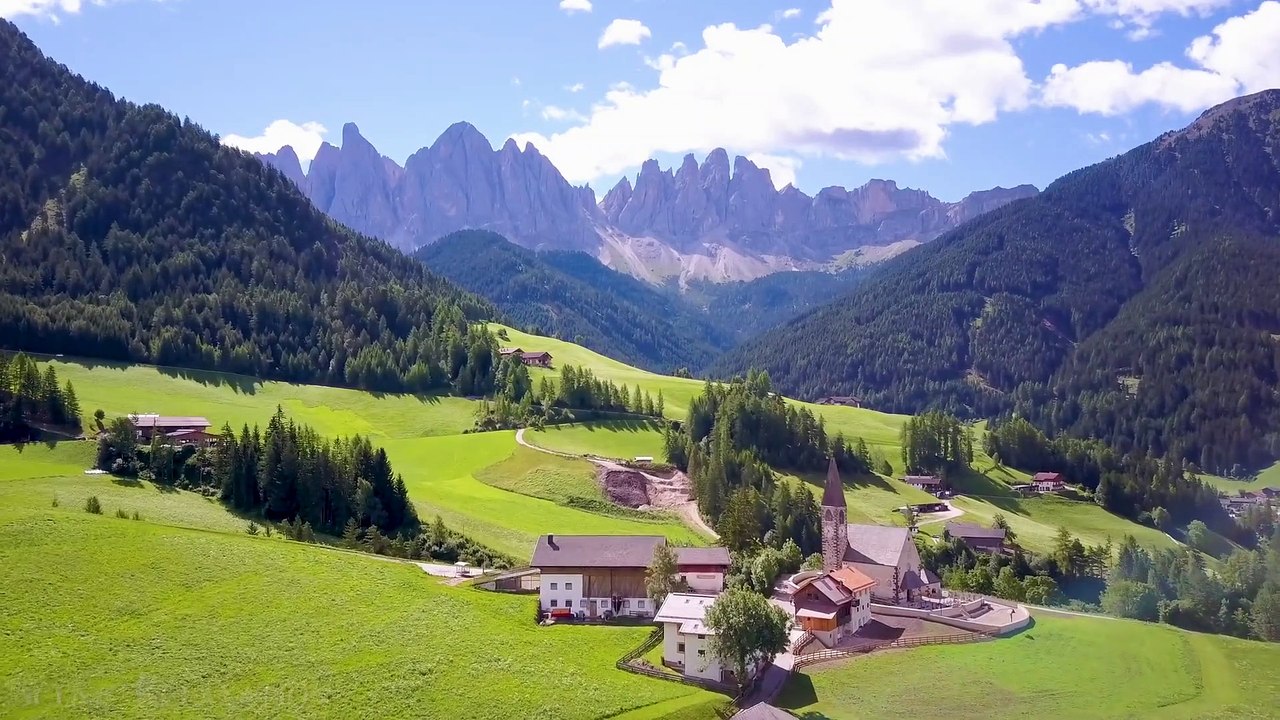 The Dolomites 4K - Scenic Relaxation Film With Calming Music