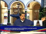 Pdte. Nicolás Maduro insta a la construcción de una ruta exportadora que ocupe el 20%