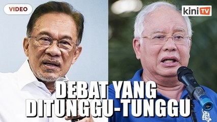 Download Video: Anwar, Najib bersemuka kali pertama dalam debat awam malam ini