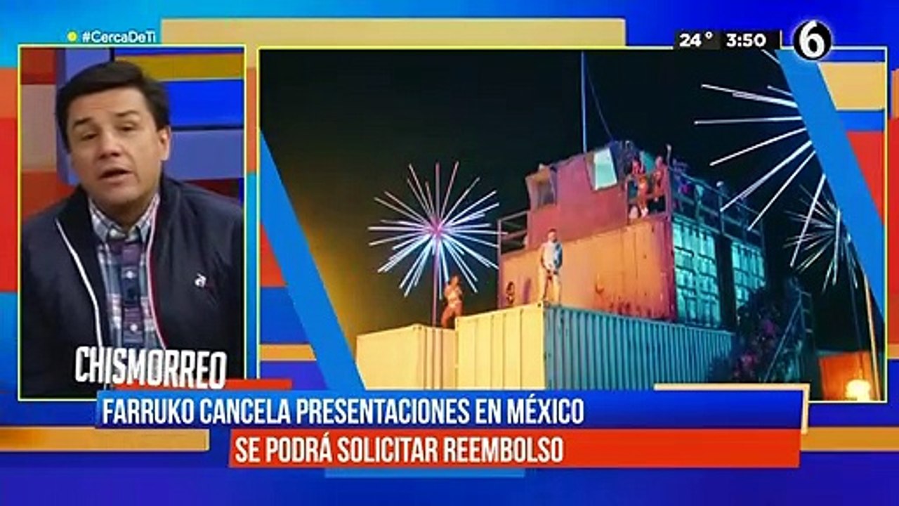 Farruko cancela sus presentaciones en México; s...