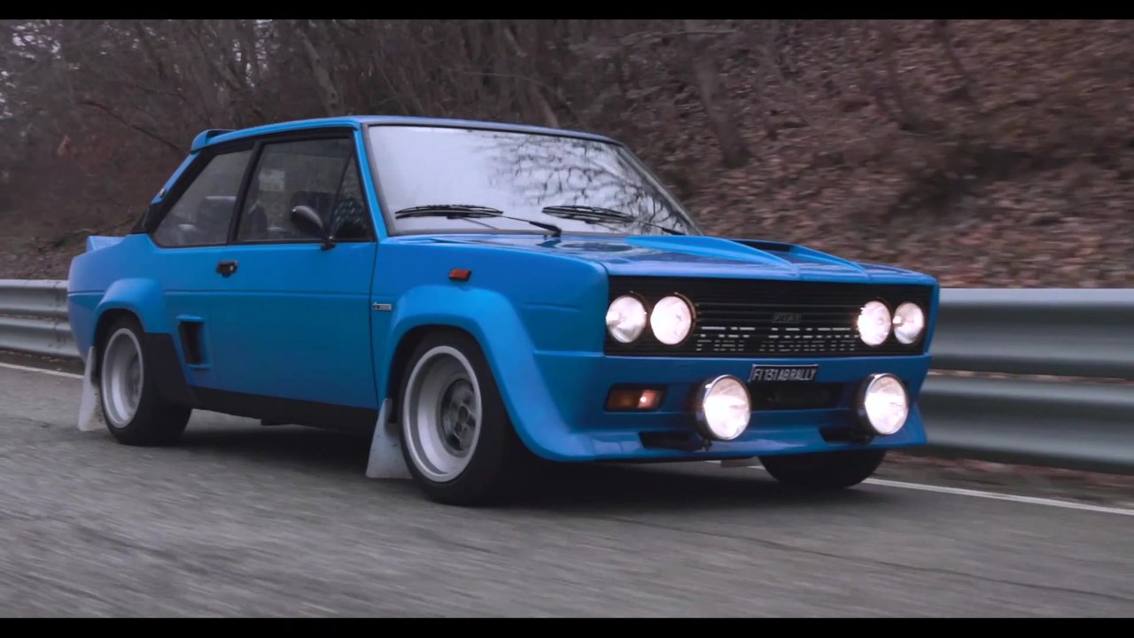 Abarth 131 Rally Driving Video