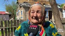 88 yaşındaki Ukraynalı kadının feryadı yürek dağladı