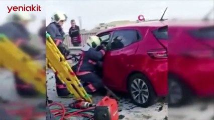 Başkent’te iki ayrı kaza: 1 ölü, 8 yaralı