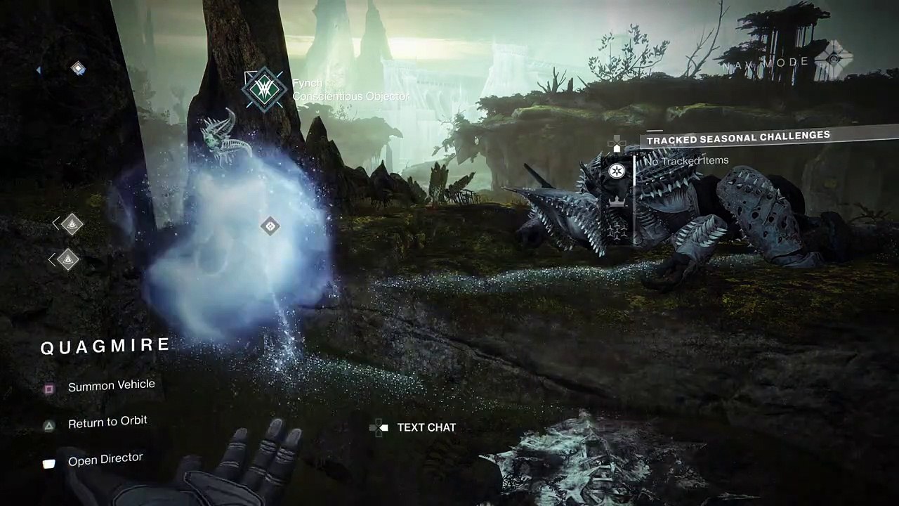 Destiny 2 The Witch Queen The Mirror_ Talk to Fynch In Quagmire _Whoa