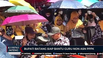 Bupati Batang Wihaji Siap Bantu Guru Non ASN Jadi PPPK