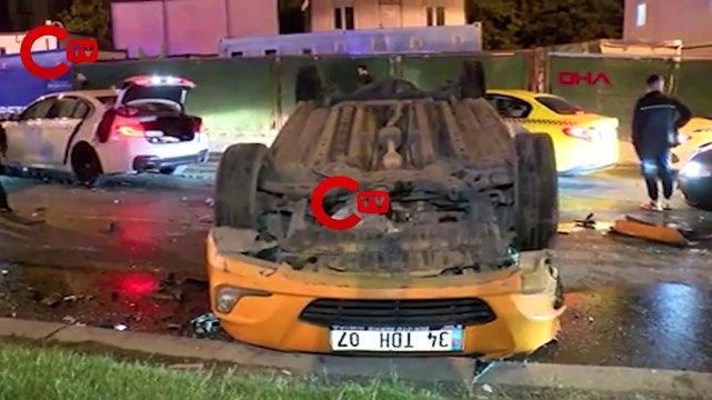 Beşiktaş'ta zincirleme kaza: Kazaya neden olan sürücü kaçtı