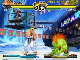 Capcom vs. SNK 2 : Mark of the Millennium 2001 online multiplayer - ps2