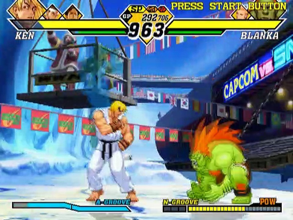 Capcom vs. SNK 2 : Mark of the Millennium 2001 online multiplayer - ps2